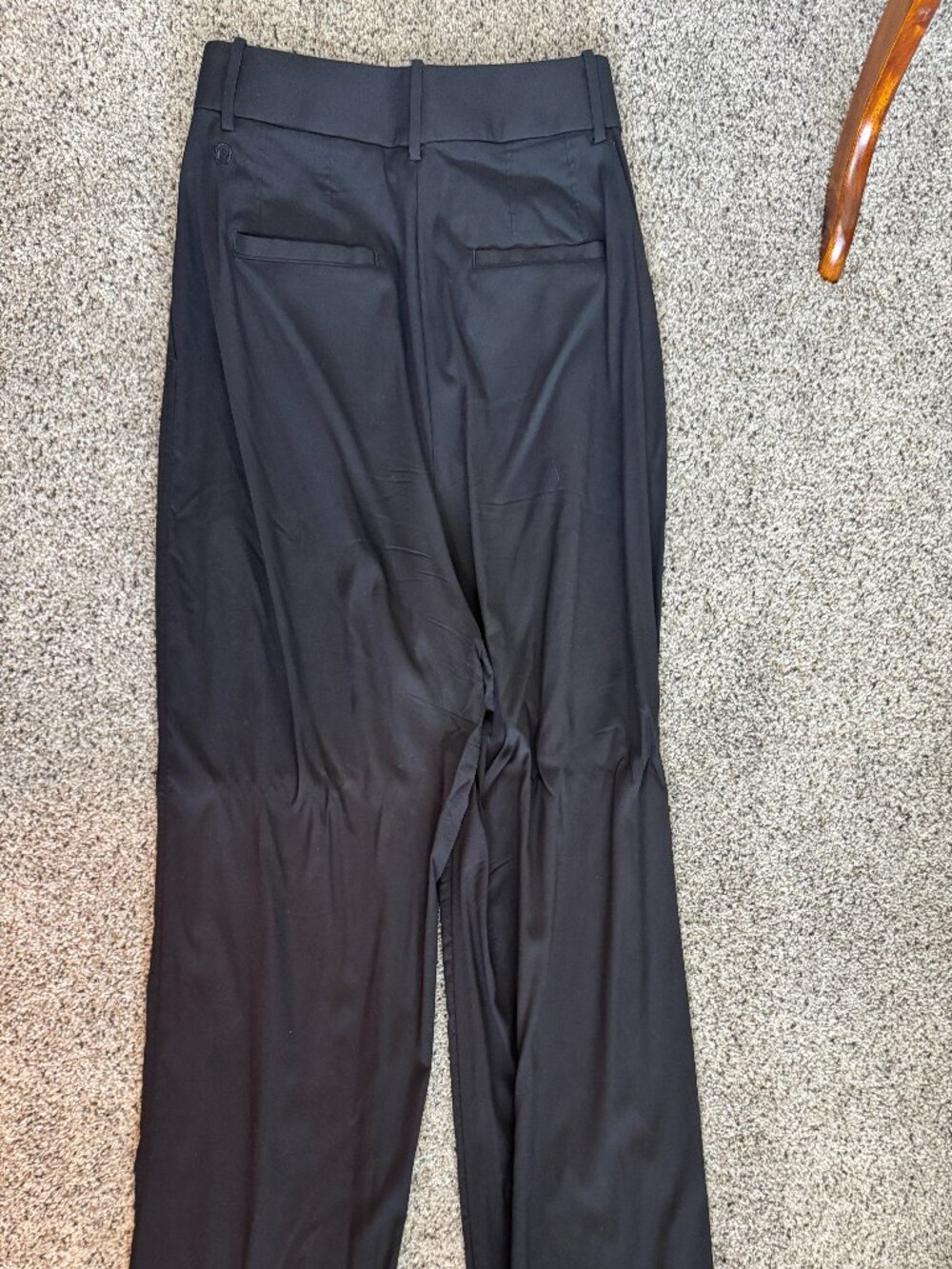 Lululemon Daydrift Trouser Black Wide Leg Pants Size 10 - Picture 2 of 4